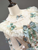 Antique Gem Fragrance Lolita Green JSK Dress Set - image 14