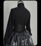Bone-Eroded Butterfly - Gothic Lolita JSK & SK Set - image 42