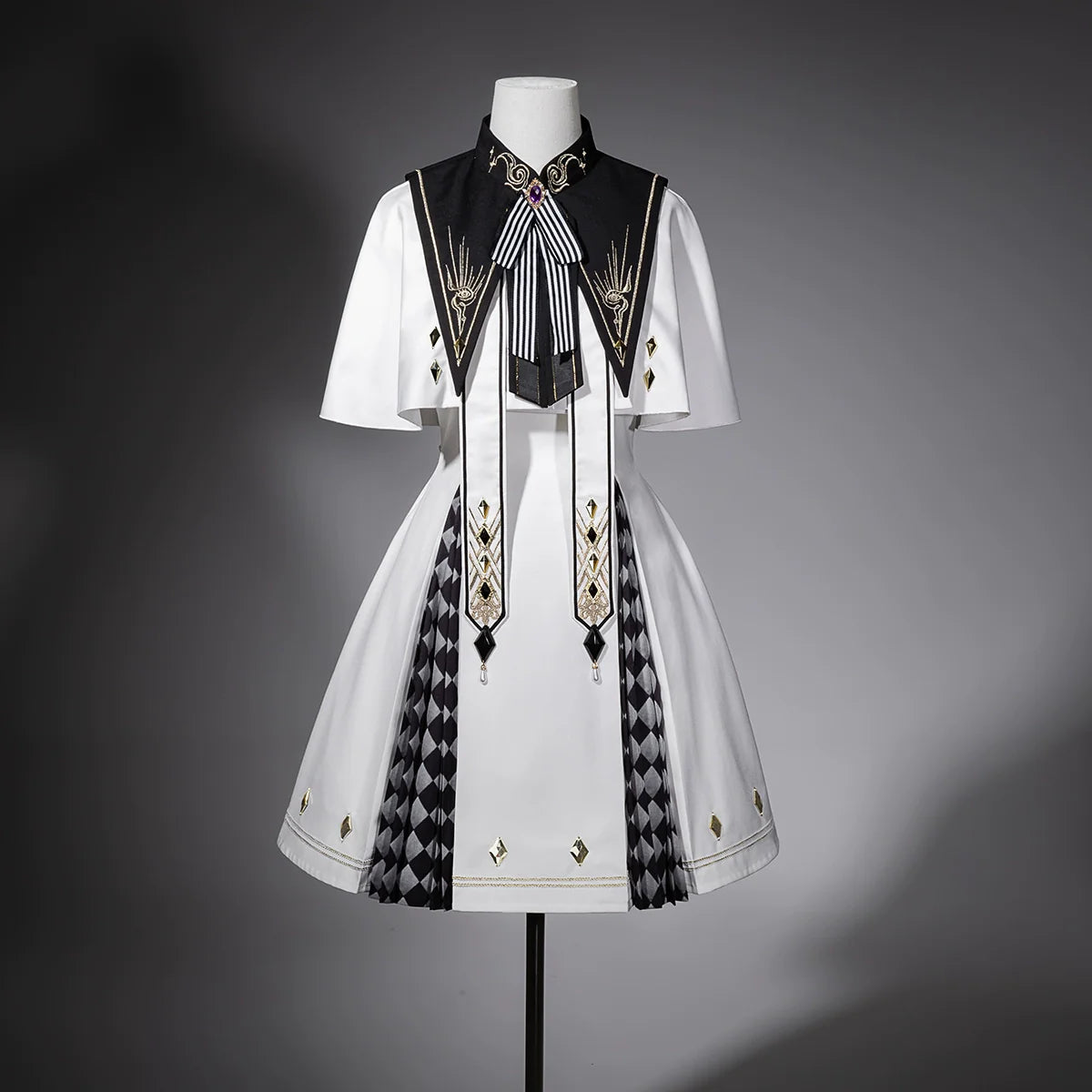 Eye of Truth - Elegant Gothic Lolita Dress Suit With Embroidery - image 14