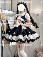 Vivian - Sweet Lolita JSK Doll Lolita Tiered Ruffles Dress - image 9