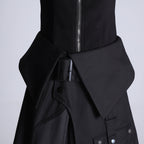 Nightblade Black Ouji Lolita Apron Pants Suit - image 16