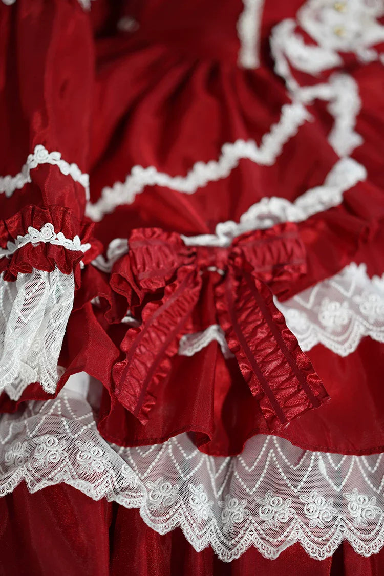 Eternal France Doll - Classic Lolita Doll-like OP Dress and Accessories - image 7