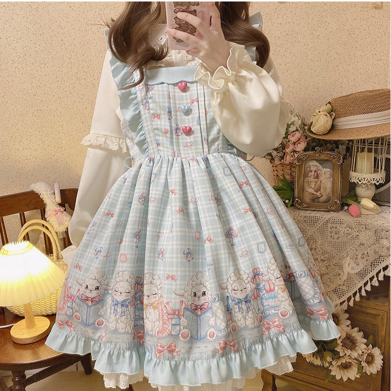 Goat Baa Bedtime Story Kawaii Lolita JSK - image 19