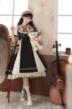 Chocolate Workshop - Classic Lolita Short and Long OP Dress - image 13