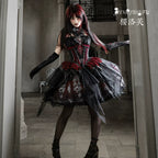 Bone Dragon - Gothic Lolita Corset JSK Dress Set with Embroidery - image 60