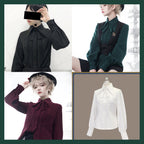 Retro Ouji Lolita Blouse in Multiple Colors - image 38