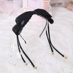 Bell and Lace Sweet Lolita Bow Hair Accessory - image 2
