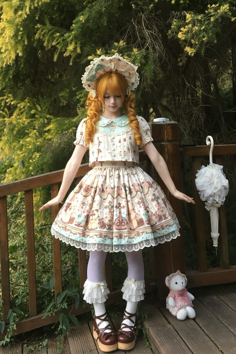 Cross Bear Sweet Vintage Original Lolita JSK and OP Dress Series and Accessories - image 18