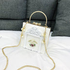 Gothic Lolita Retro Bag Baroque Square Crossbody Bag - image 16