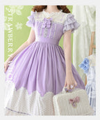 Summer Breeze - Sweet Lolita OP Embroidery Daily Lolita Dress - image 13
