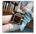Gothic Lolita Retro Bag Baroque Square Crossbody Bag - image 6