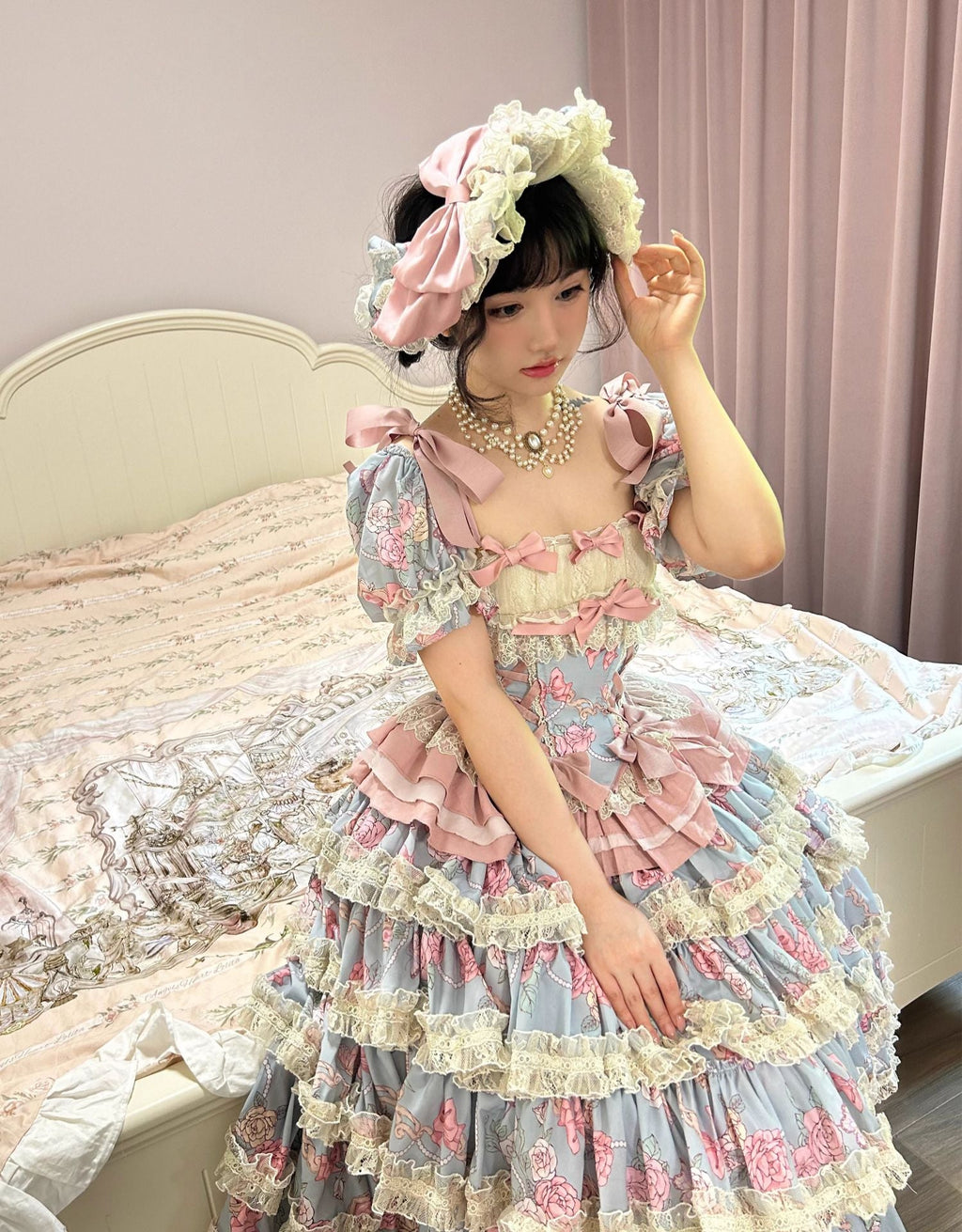 Jewel Rose - Plus Size Sweet Lolita Skirt Set in Separate Pieces - image 10