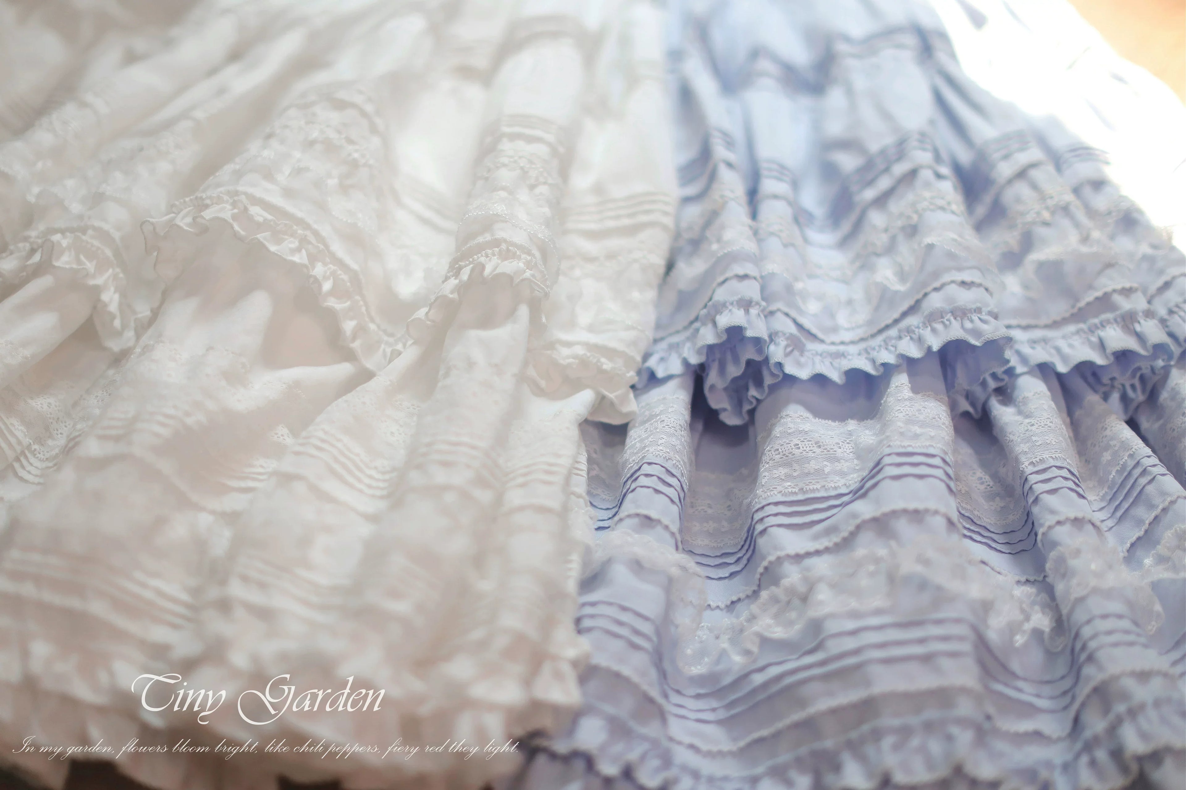 Marguerite Daisy - Classic Lolita Bust-supporting JSK Dress, Layered Lace - image 18