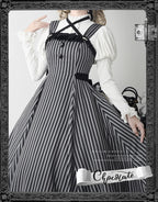 Classic Lolita JSK Customized Stripe Lolita Dress - image 45
