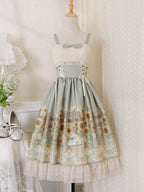 Flower and Letter - Classic Lolita JSK Dress - image 2