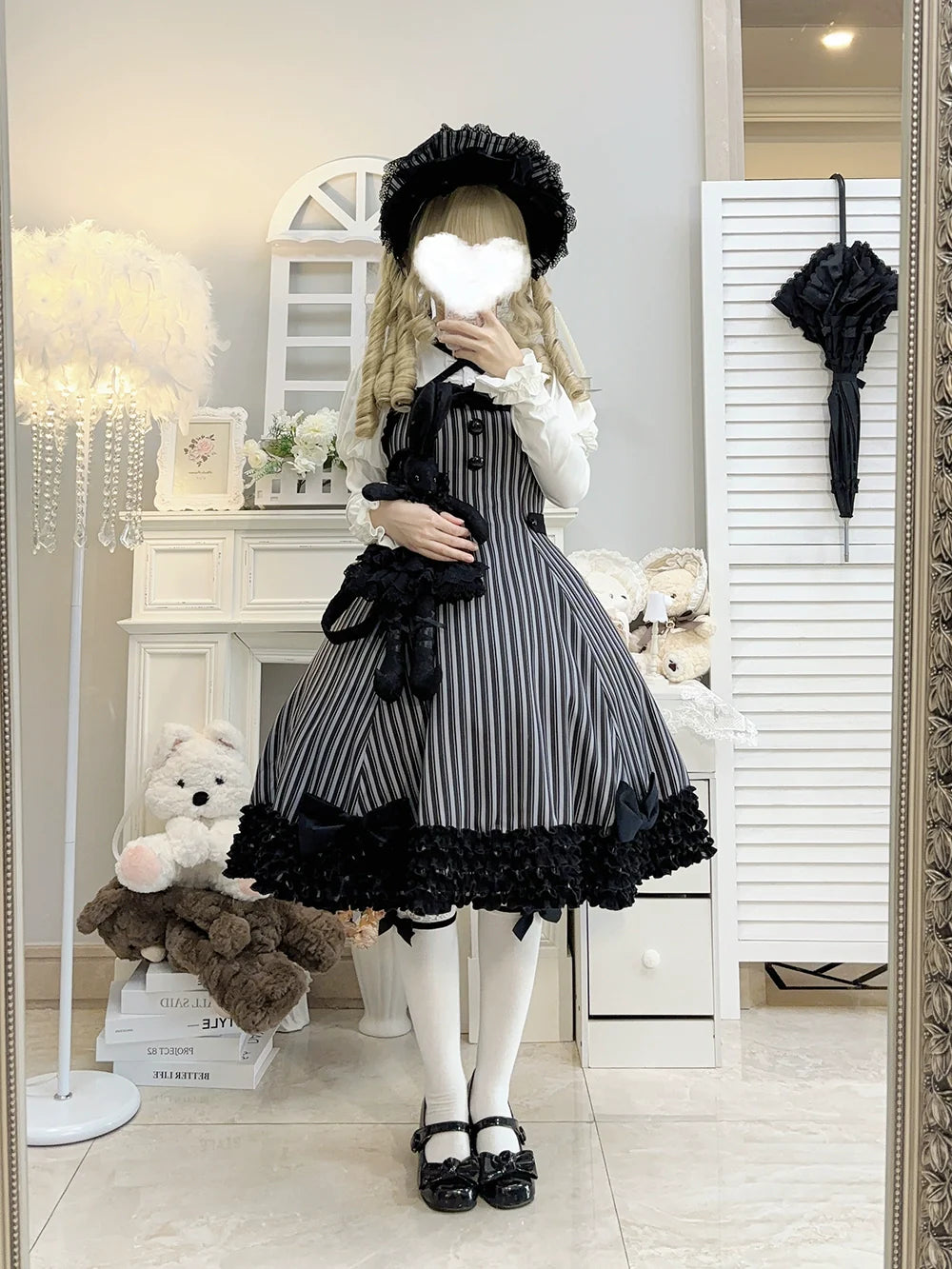 Classic Lolita JSK Customized Stripe Lolita Dress - image 52