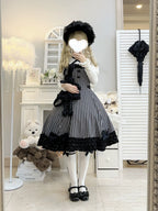 Classic Lolita JSK Customized Stripe Lolita Dress - image 52