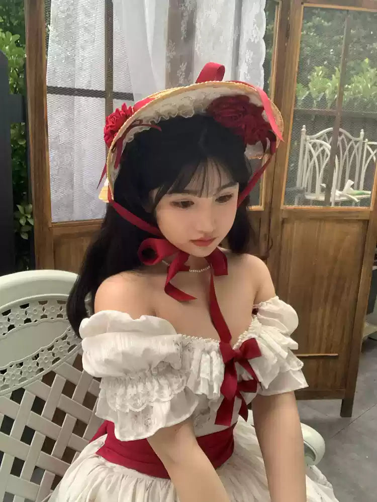 Elegant Floral Sweet Lolita OP Corset Accessory - image 35