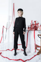 The Stars Change - Ouji Lolita Embroidery Brolita Trousers - image 9