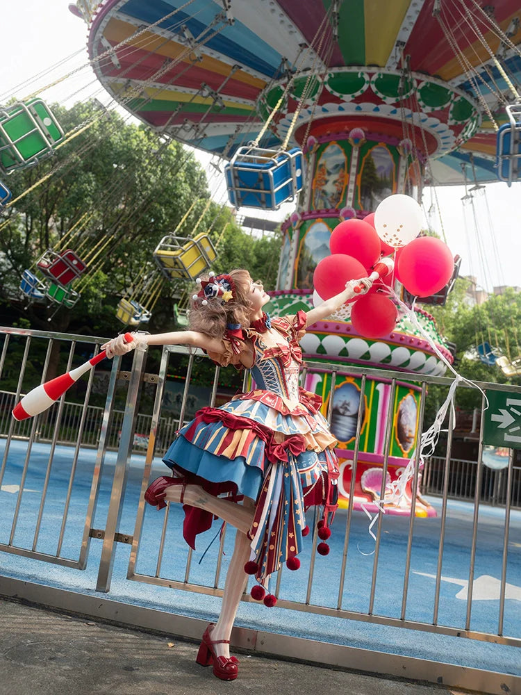 Circus Fairy Tale Opener - Doll-Like Kawaii Lolita Dress and Accessories - image 12