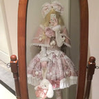 Dessert Catlets - Sweet Lolita JSK, Strawberry And Cat Prints - image 11