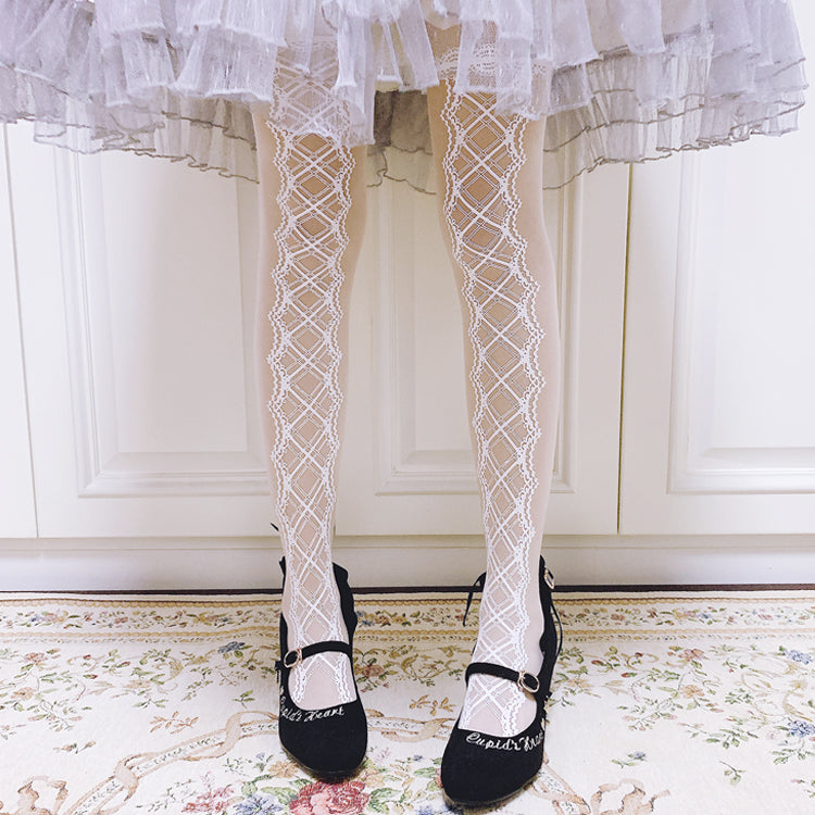 20D Velvet Lolita Tights Collection - image 1