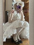 Halloween Gothic Lolita Short JSK Dress - image 14