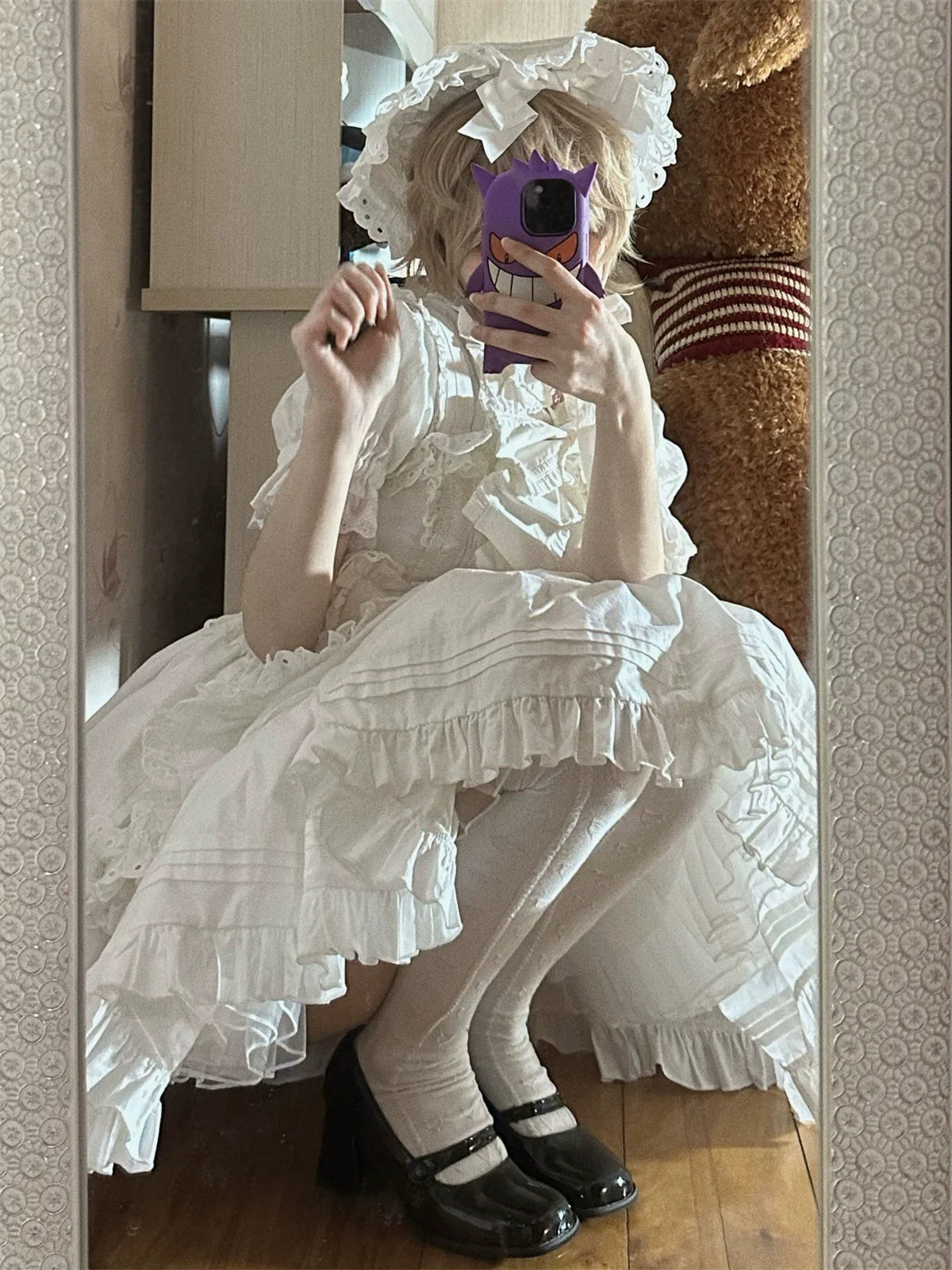 Halloween Gothic Lolita Short JSK Dress - image 14