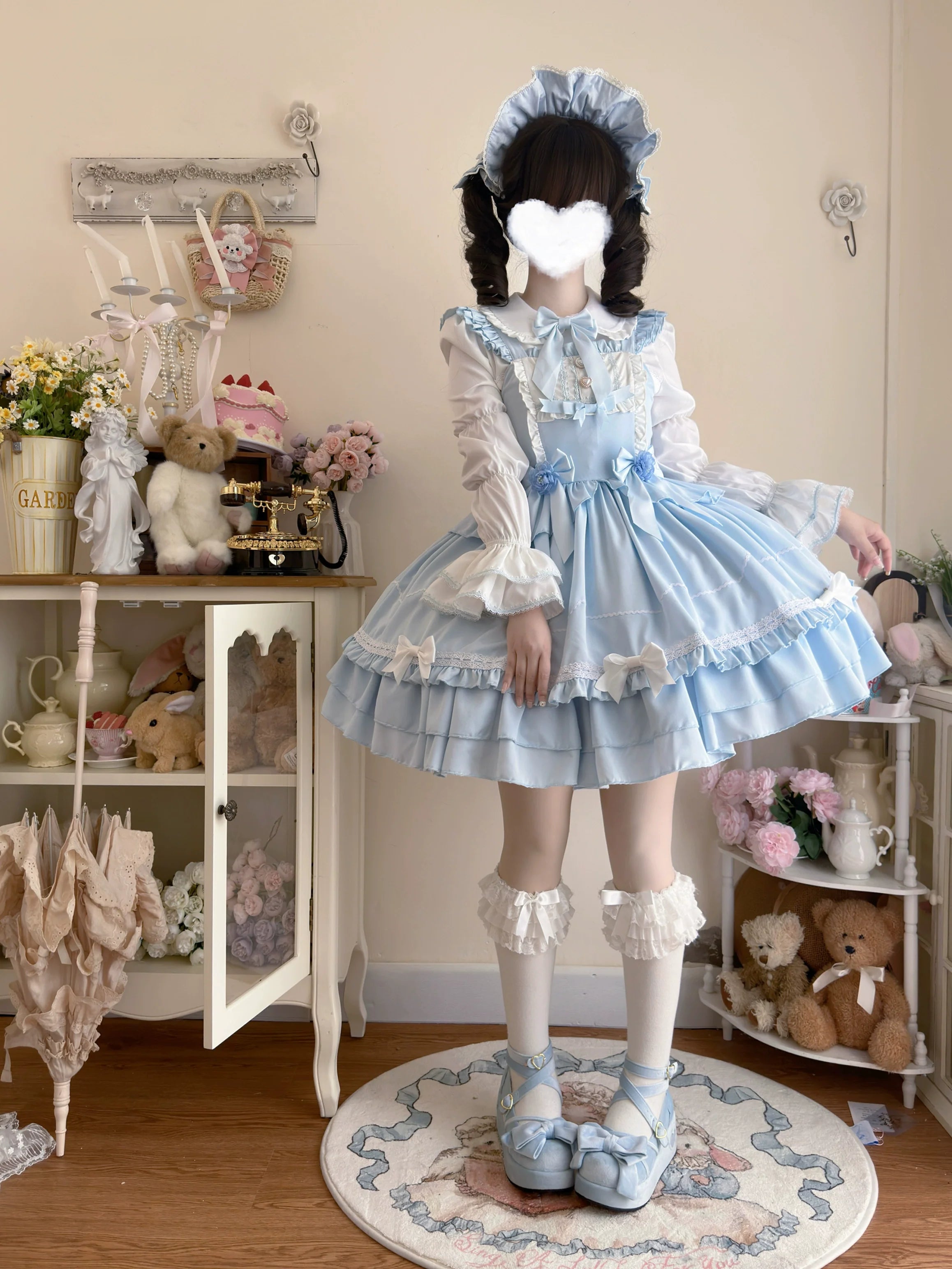 Paper Shell Cake - Sweet Lolita JSK Dress Summer Dress - image 5