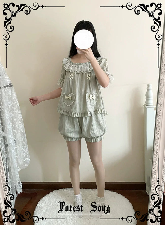 Daily Lolita Bloomers with Adjustable Cuffs - image 2