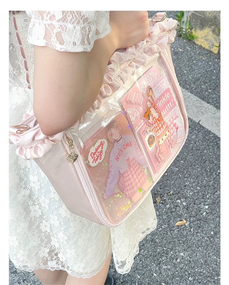 Bouquet Lolita Ita Bag with Two Carrying Styles and Multiple Inner Pockets - image 24