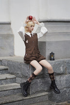 Detective Rabbit Kiri - Ouji Lolita Outfits, Backpack Pants - image 9