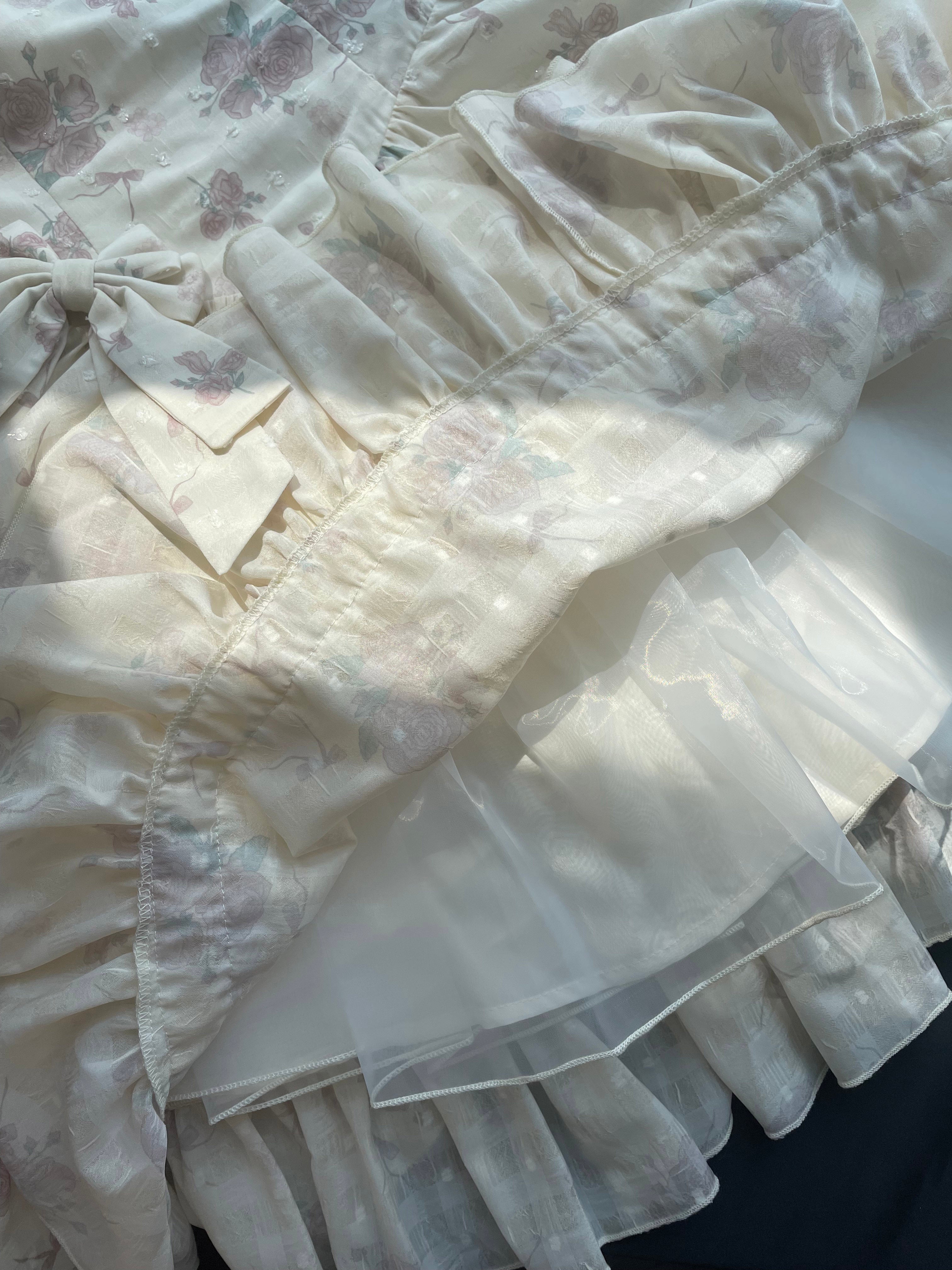 Twilight Rose - Sweet Lolita Dress Sweater and JSK - image 26