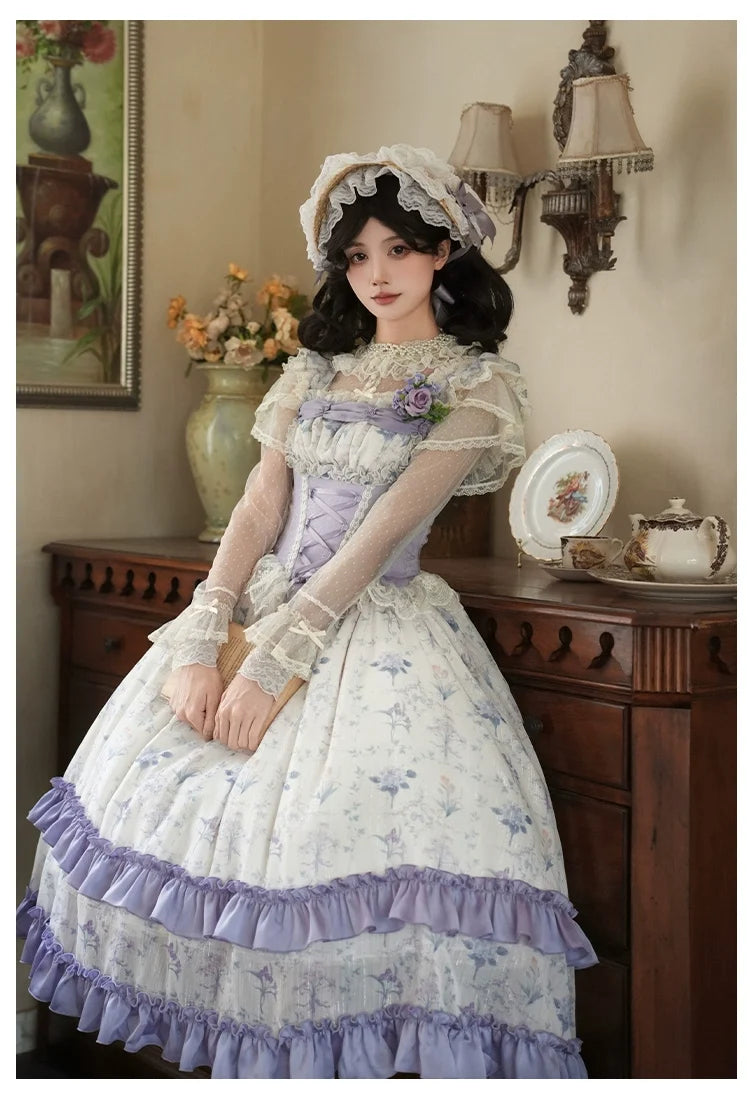 Iris Secret Twins Lolita OP and Bodice JSK Series and Accessories - image 16