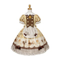 Patisserie Forever Happiness Yellow Apron Sweet Lolita OP Dress Set - image 6