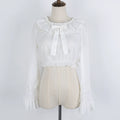 Cheese Chocolate Plus Size Lolita Long Sleeve Blouse - image 3