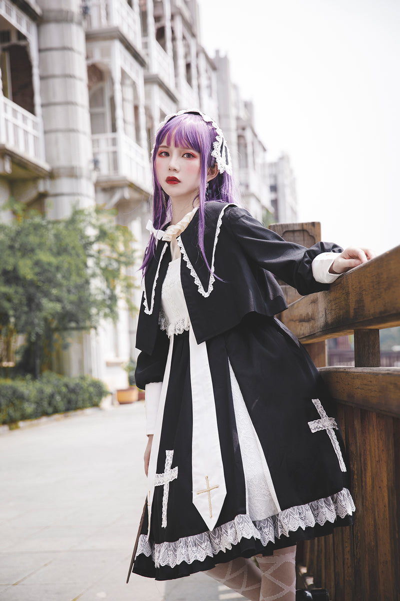 Breath of Heaven - Gothic Lolita JSK Dress and Accessories - image 16