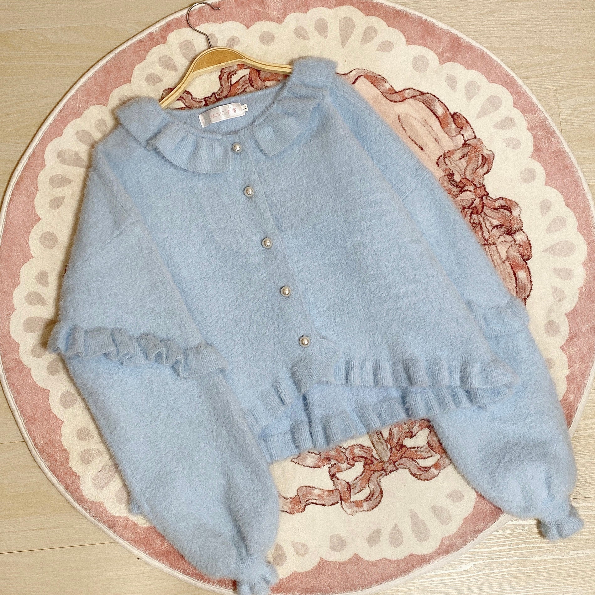 Small Ointment - Sweet Lolita Puff-Sleeve Sweater Coat - image 24