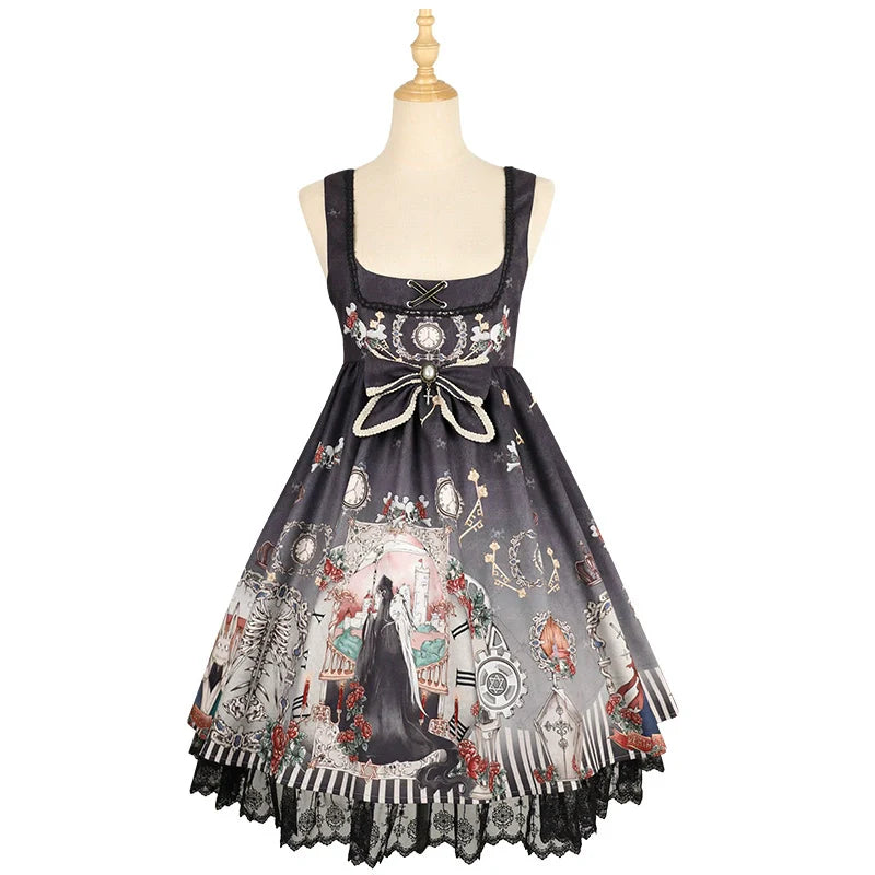Black Fairytale - Gothic Twins Lolita JSK - image 39