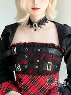 Classic Lolita Rhinestone Pendant Choker, Adjustable Chain - image 8