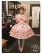Bear Cake Sweet Lolita OP, JSK and Accessories - image 10