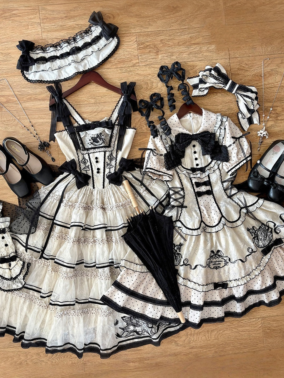 Unnamed Swan Classic Lolita OP Dress Set - image 3