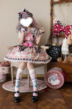 Sweet Candy House Yellow Unicorn Print Sweet Lolita Suspender JSK - image 7
