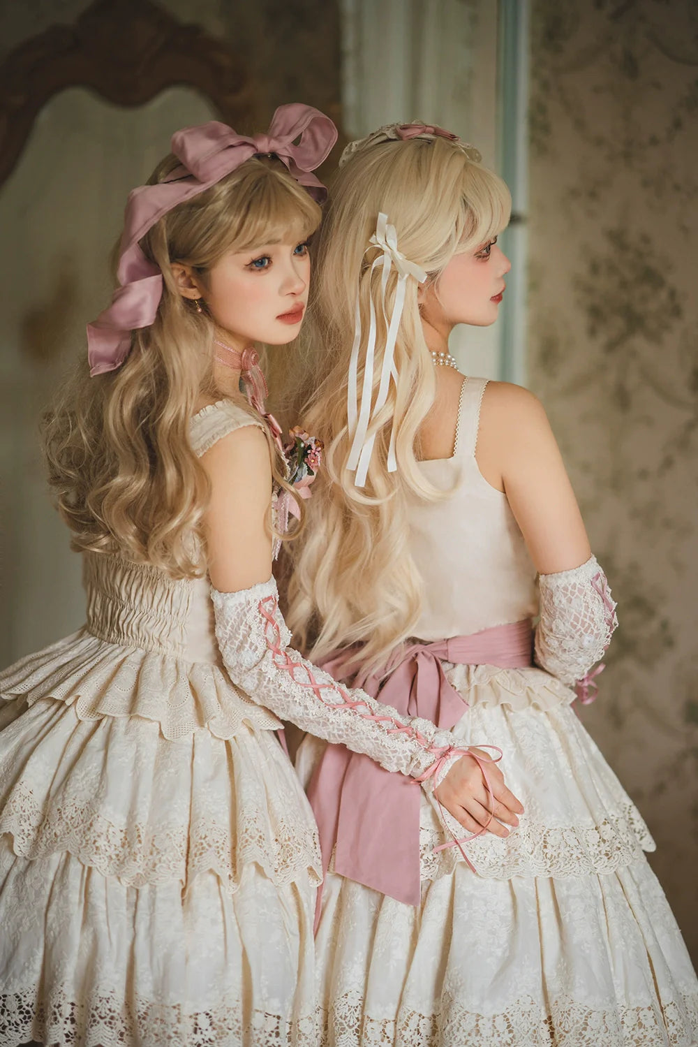 Forest Waltz - Classic Lolita Tiered Skirt Multi-layer Embroidered SK - image 4