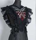 Gothic Lolita Accessory Red Bone Fake Collar - image 2