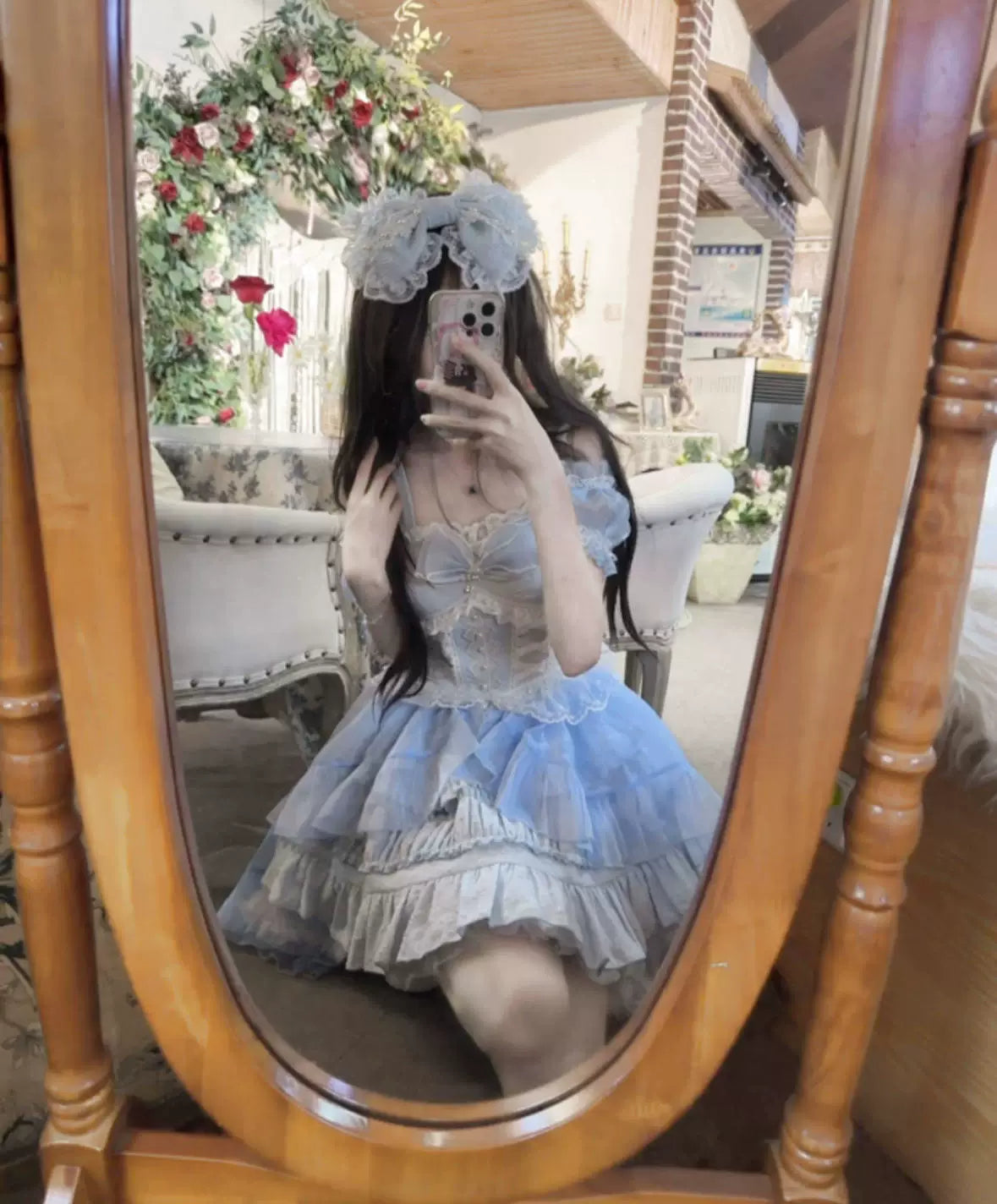 Rose Tale Sweet Lolita Summer Suspender JSK Dress and Accessories - image 11
