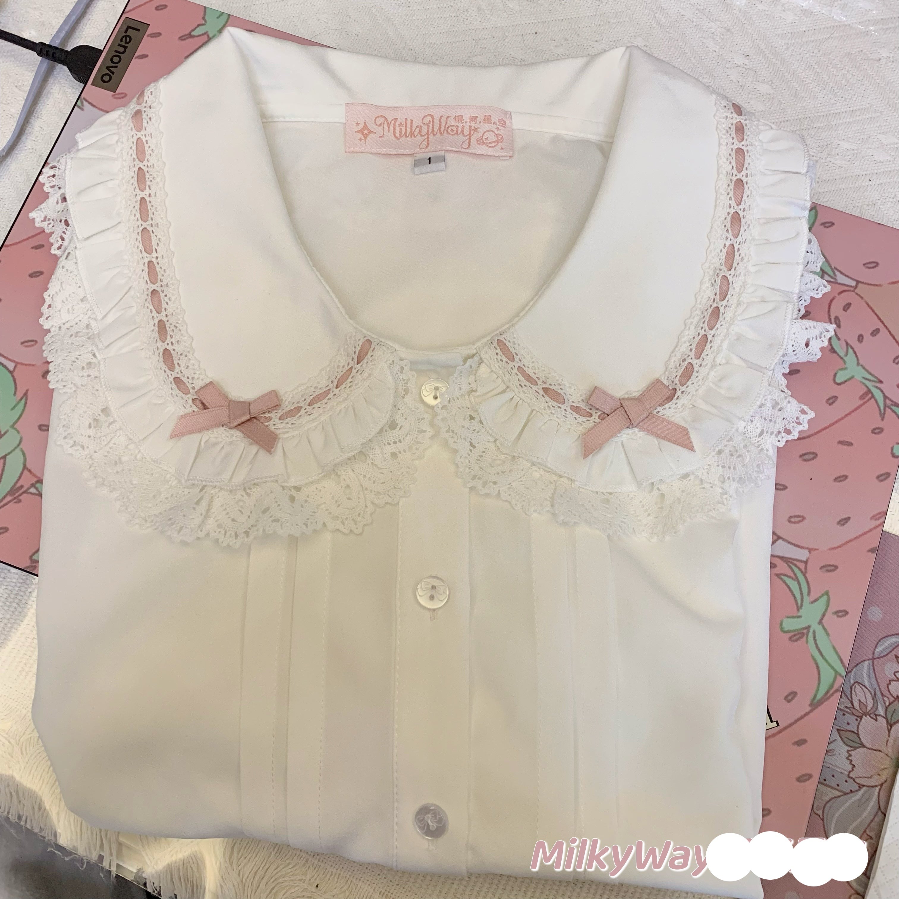 Peter Pan Collar Kawaii Lolita Blouse - image 14
