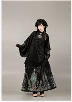 Raven's Night Song Oriental Gothic Lolita Dress Set - image 44