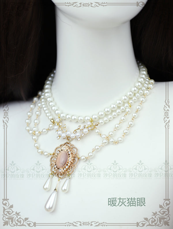 Theresa - Vintage Wedding Lolita Necklace - image 17
