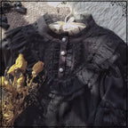 Alice's Cherry - Plus Size Lolita Shirt Chiffon Blouse - image 11